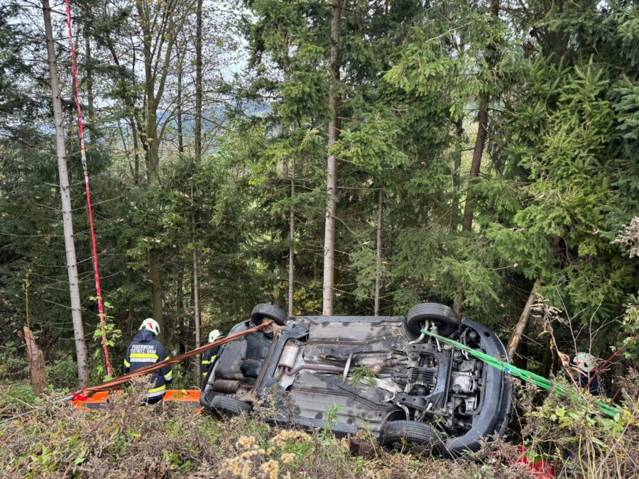 Monatsübung November – Fahrzeugabsturz