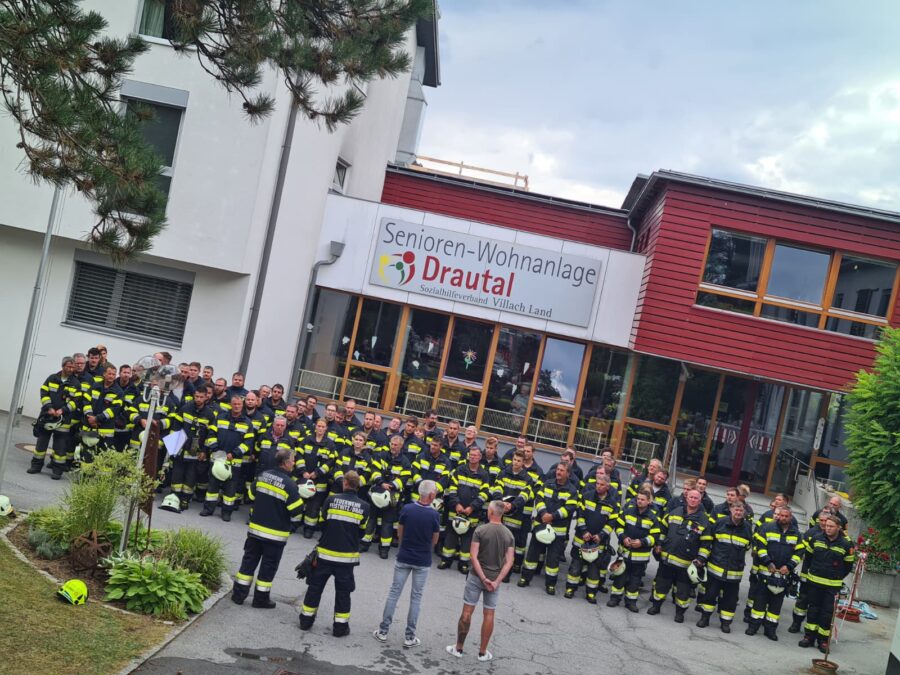 Gemeindeübung im Seniorenwohnheim Drautal 2025