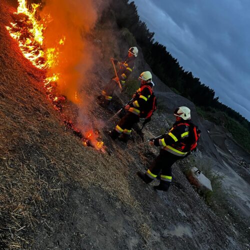 Monatsübung Juni – Bodenbrandbekämpfung