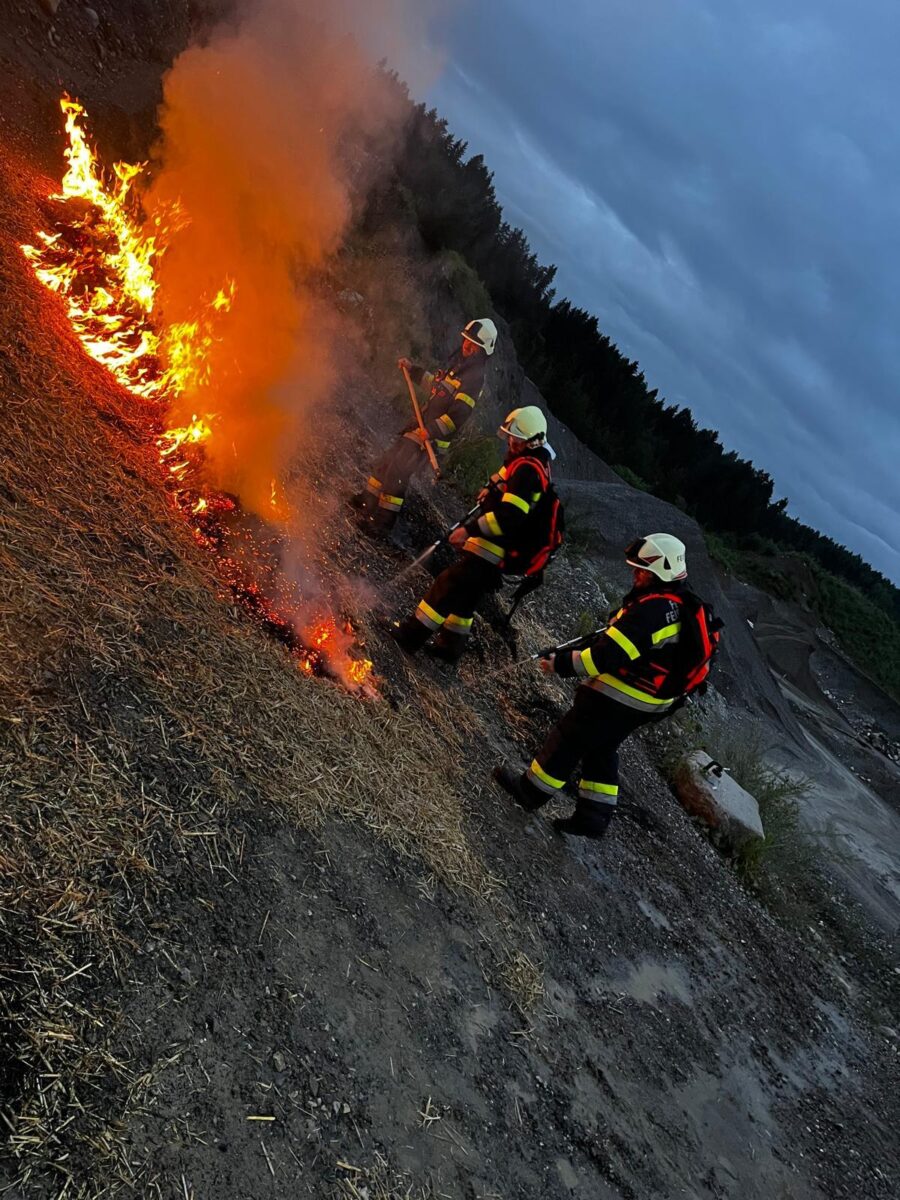 Monatsübung Juni – Bodenbrandbekämpfung
